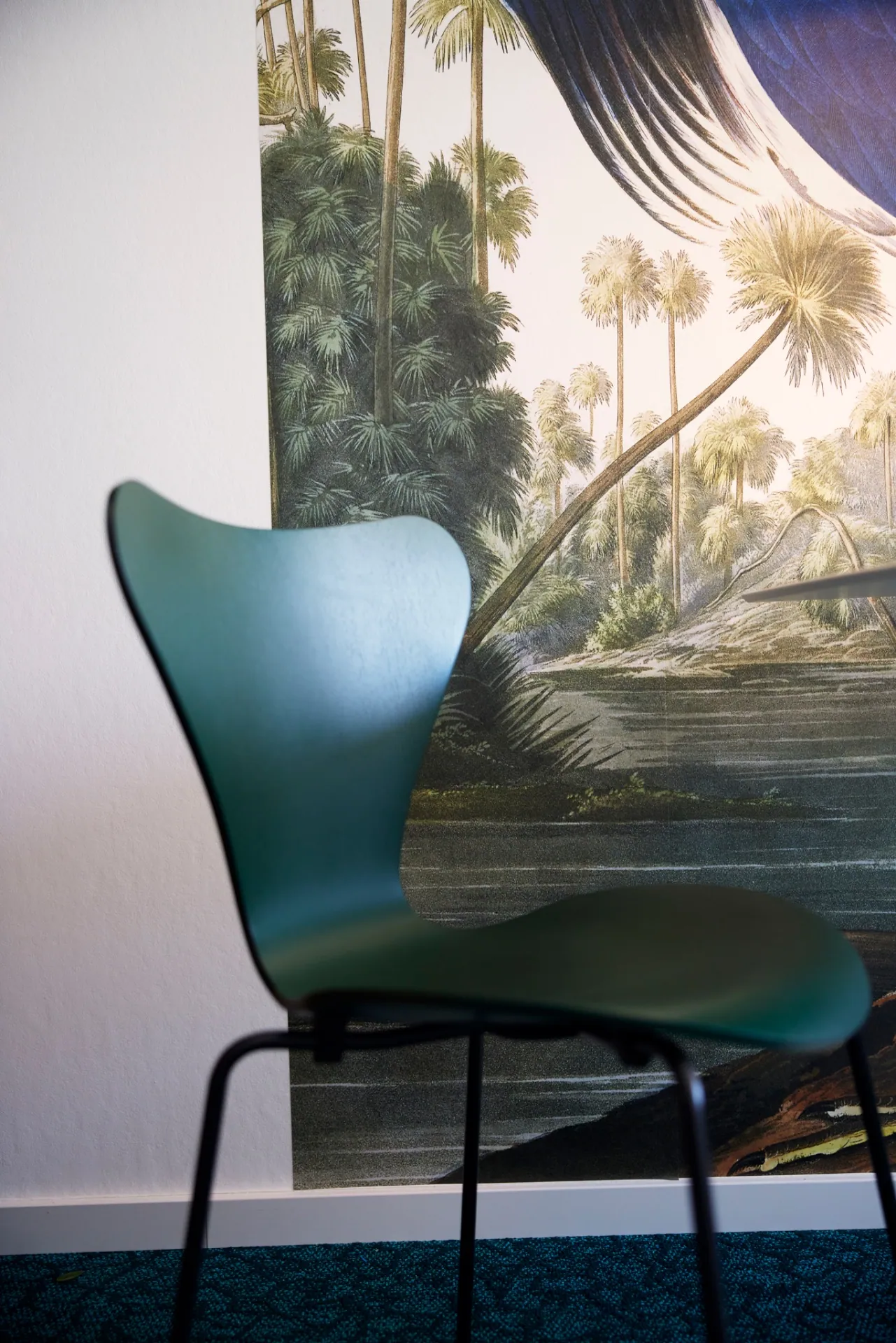 Dschungel-Tapete & Eames